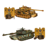 1:28 Танковый бой Zegan Abrams M1A2PK vs German Tiger, 2.4Ghz - ZG-99823